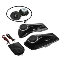 Motorcycle Hard Saddlebags Lids 6.5" Speaker For Harley Touring Road King Road Glide Electra Glide 2014-2020 19 2024 - buy cheap