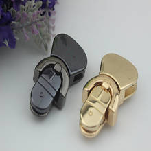 6 pcs/lot Luggage hardware accessories pale golden die casting twist lock mortise lock DIY Handbag hardware accessories 2024 - buy cheap