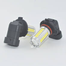 Luzes led de neblina 9005, 2 peças, luzes diurnas para carro 12v, lâmpada drl hb3, fonte de luz para carro, 6000k, branca 2024 - compre barato