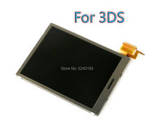 Original NEW Replacement For 3DS Top Upper & Bottom Lower LCD Display Screen Replacement for Nintendo 3ds LCD screen 2024 - buy cheap