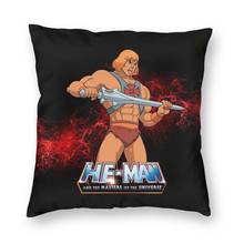 Наволочки He-Man Masters Of The Universe, наволочки для дивана, гостиной, наволочки для подушек Eternia, 40x40 2024 - купить недорого