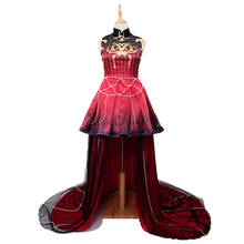 Jogo milagre nikki sangue papagaio cosplay traje princesa lolita vestido de noite feminino trajes de halloween para mulher 2024 - compre barato