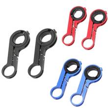 Extensor de guidão de bicicleta de 10cm, suporte de lâmpada, acessório de suporte de farol de bicicleta mountain bike
