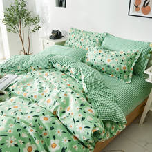 Conjunto de roupa de cama wave point, tecidos para o lar, 3/4 peças, conjunto familiar que inclui lençol, capa de edredom e fronhas, tamanho king/queen 2024 - compre barato