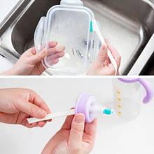 2 Pcs/set Pacifier Brushes Baby Milk Bottle Narrow Gap Cleaning Brushes Portable Long Handle Small Brush Head Household Cleaning 2024 - buy cheap