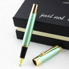 DIKA WEN-bolígrafos de escritura con clip dorado, pluma de diseño de dragón para colección, de lujo, papelería ejecutiva, oficina, regalo 2024 - compra barato