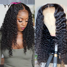 YYong 180% Thick 30 inch 13x4 13x6 Lace Front Human Hair Wig Deep Wave Wigs Pre Plucked Lace Frontal Wig 4X4 Lace Closure Wig 2024 - buy cheap