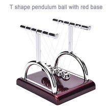 XUNMI Crafts Newton's Cradle Desk Table Decor Metal Pendulum Ball Newton Ball Physics Science Pendulum Steel Balance Ball 2024 - buy cheap