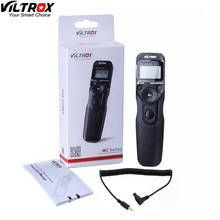 Viltrox-Disparador remoto LCD de MC-C3, temporizador para Canon C3, 6D, 7D, 1D, Mark IV, 5DII, III, 40D, 50D, 30D 2024 - compra barato