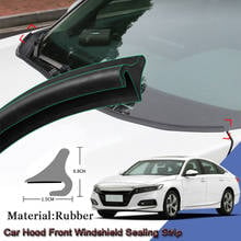 Rubber Seal Strip Windshied Spoiler Filler Protect Edge Weatherstrip Strips Stickers Auto Accessories For Honda Accord 2014-2020 2024 - buy cheap