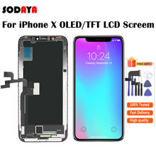 5.8 inch LCD Display For iPhone X LCD Touch Screen Digitizer Assembly Replacement Black Free Shipping 2024 - buy cheap