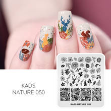 Nail Art Stamping Plate Flower Leaves Rabbit Pattern Nail Art Image Stamp Template Nail Art Design Stencil Plate Nail Print Mold 2024 - buy cheap