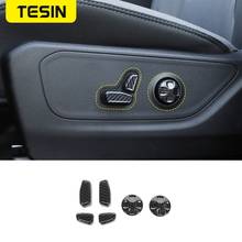 Car Styling 6PCS ABS Car Electric Seat Adjustment Button Decorative Cover For Dodge Ram 1500 2019 2020 Interior Accessories 2024 - buy cheap