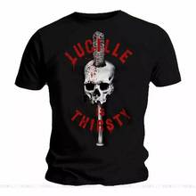 The Walking Dead Lucille Is Thirsty Official Mens T-Shirt Cotton Bodybuilding Tops Tee Shirt 2024 - buy cheap