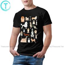 Camiseta con estampado de Chihuahua para hombres, camisa básica de algodón de manga corta, con diseño de perros, XXX 2024 - compra barato