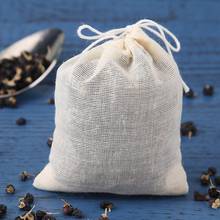 100pcs/Lot Empty Tea Bags With String Heal Seal Filter Paper for Herb Loose Tea Soup Flavoring Cooking Teabags 2024 - buy cheap
