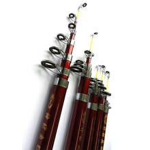 Hard Telescopic Fishing Rod 2.1m 2.4m 2.7m 3.0m 3.6m Carp Fishing Rod FRP Ultra Light Fishing Stick Spinning Fishing Pole HJ093 2024 - buy cheap
