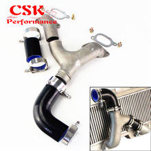 Kit de Y-PIPE INTERCOOLER de montaje superior de aluminio, apto para 02-07 IMPREZA WRX/STI GD/GG, color negro 2024 - compra barato