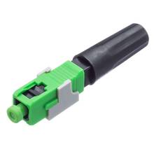 Fiber Optic SC/APC Fast Connector Flat cable Type Connector/FTTH Better quality 0.3dB SC APC cold  Connector 2024 - buy cheap