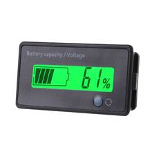 12V-84V Lead-acid Battery Capacity Indicator Voltage Meter Voltmeter LCD Monitor X4YD 2024 - buy cheap