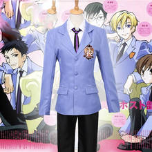 Anime ouran high school jaqueta gravata anfitrião clube haruhi camisa calças cosplay traje roupa para adulto festa de halloween 2024 - compre barato