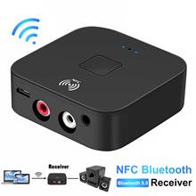 USB Bluetooth 5.0 Transmitter Receiver 3.5mm Jack Receiver Aux NFC to 2 RCA Audio Stereo Adapter USB  Bluetooth Adapter 2024 - buy cheap