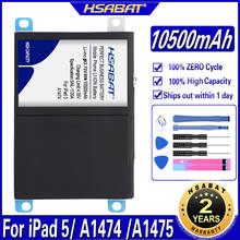 Аккумулятор HSABAT A1484 9327mAh для iPad 5 Air для iPad5 A1474 A1475 A1484 батареи 2024 - купить недорого
