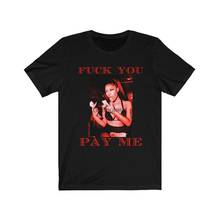 F You Pay Me Nicki Minaj футболка Queen Of Hip Hop Legend женские Рэперы хип-хоп 2024 - купить недорого