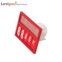 Pop Name Card Card Price Sign Display Rack Label Card Holder Frame Reel Clip Replaceable Number Unit Tag In Supermarket 2024 - buy cheap