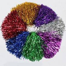 1Pc Metallic Game pompoms Cheap practical Cheerleader Dance Party Team Match Sports vocal concert Cheer Cheerleading Pom Poms 2024 - buy cheap