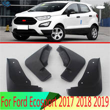 Guardabarros trasero y delantero de ABS para Ford Ecosport, accesorios de piezas de protección contra salpicaduras, 2017, 2018 2024 - compra barato