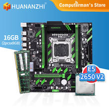 HUANANZHI X79 ZD3 X79 Motherboard Intel LGA2011 XEON E5 2650 v2 Memory 2*8GB DDR3 RECC supports M.2 NVME NGFF USB3.0 M-ATX 2024 - buy cheap