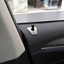 Chrome Car Styling Doors Latch Lift Door Pin Decoration Covers Trim For BMW 5 Series G30 G38 2018 2019 Interior Auto Accessories 2024 - buy cheap