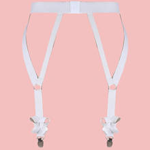 White Wedding Bride Garter Belt Bondage Stockings Body Harness Goth Accessories Suspender Sexy Lingerie Body Belt Leg Harness 2024 - buy cheap