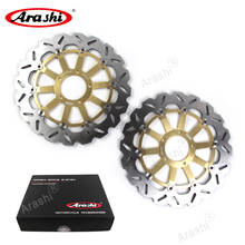 Arashi-rotores de freno de disco delantero para motocicleta, accesorio para DUCATI MULTISTRADA TOURING ABS 1200 2010 2011 CNC, 1 par 2024 - compra barato