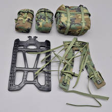 Sistema de Transporte del Ejército de los EE. UU. A escala 1/6, bolsos de la jungla, cinturón, modelos para figuras, cuerpos, accesorios DIY 2024 - compra barato