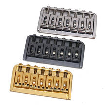 A Set of Ashtray 7 string Roller Saddle Bridge for Electric Guitar parts accessories 3 Color for choosed 2024 - buy cheap