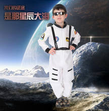 Boys Girls Astronaut Cosplay Suit  Halloween Costume for Kids  Anime Pilot Costumes Carnival Party Children Aviator Masquerade 2024 - buy cheap