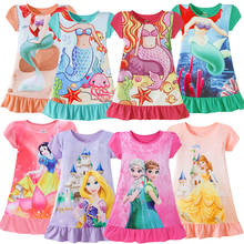 Vestido de princesa Blancanieves para niñas, ropa de Bella, Anna, Elsa, Rapunzel, Minnie, disfraz de cumpleaños, 2021 2024 - compra barato
