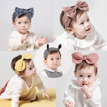 Baby Bowknot Headband Solid Girls Kids Twist Knot HairBand Baby Girl Headbands Hair Accessories Christmas Day Gifts 2024 - buy cheap