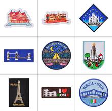 New arrival 10 pcs embroidered Iron On Patches badges garment bag hat Appliques accessory free shipping 2024 - buy cheap