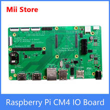 Плата компьютерного модуля Raspberry Pi 4 IO, поддержка нескольких функциональных интерфейсов, слот PCIE 2024 - купить недорого