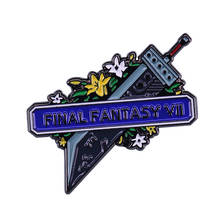 Final Fantasy VII Buster Sword Cloud Pin Nostalgia Game Jewelry In Celebration of Long-awaited FF7 Remake 2024 - buy cheap