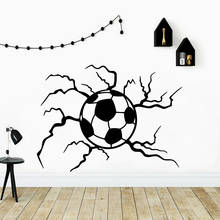 Pegatinas de pared de familia de fútbol de dibujos animados arte Mural decoración del hogar sala de estar habitación de los niños etiqueta de la pared decoración del hogar 2024 - compra barato