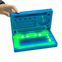 Multifunction Portable LED Tray for Smoking Tobacco Grinder Pipe Holder Pallet Rolling Tray Smoking Accessories 2024 - buy cheap