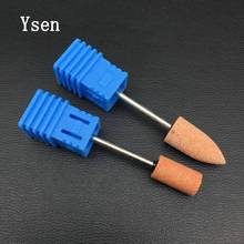 2PC Ceramic Stone Nail Drill Bits Electric Mills Cutter For Manicure Machine Nail Drill Accessories Pedicure Nail Tools 2024 - buy cheap