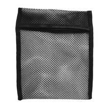 Bolsa de malla negra para buceo y esnórquel, accesorios de bolsillo para cinturón de peso, fuerte y duradero, 1KG/2KG 2024 - compra barato