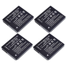 4 Pieces 1400mAh DMW-BCF10 BCF10E BCF10 Camera Battery For Panasonic CGA-S106 S106B S/106C S/106D S/106B 2024 - buy cheap