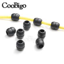 20pcs 3.5mm Hole Plastic Slide Beads Cord Lock Stopper Sportwear Backpack Paracord Rope String Apparel Sewing Parts 2024 - buy cheap