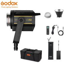 Godox-luz de vídeo led vl150 cob 150ws, 5600k, bluetooth 2.4, sem fio com refletor bowens cri95 + suporta aplicativo smatphone 2024 - compre barato